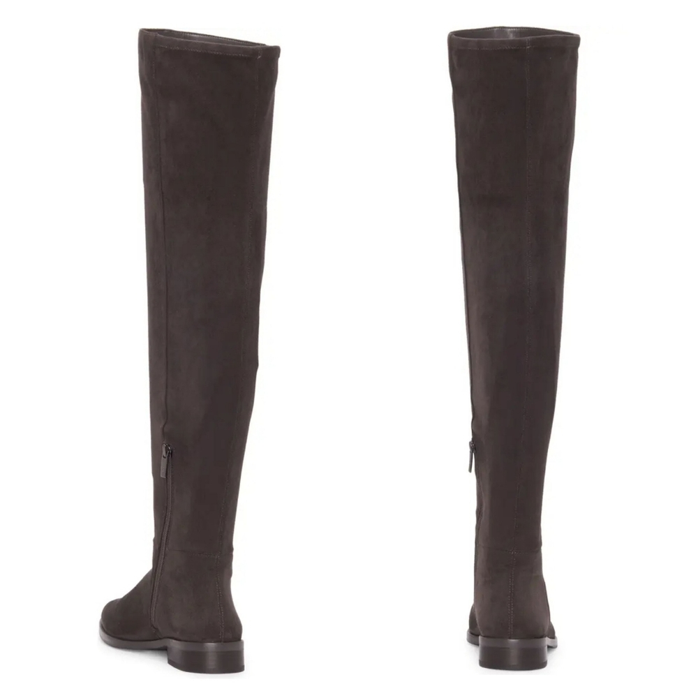 Classy Chic Fitted Vince Camuto Slate Gray Boots - Picture 4 of 8